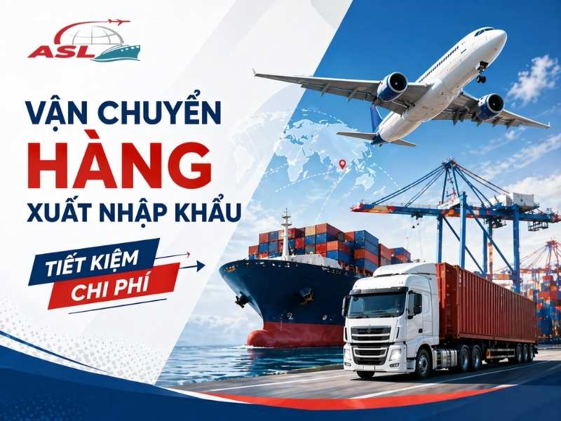 Vận Chuyển Hàng Xuất Nhập Khẩu Tiết Kiệm Chi Phí | ASL Việt Nam