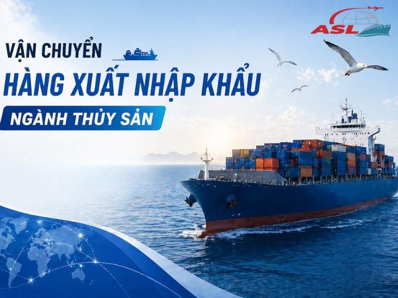 Vận Chuyển Hàng Xuất Nhập Khẩu Ngành Thủy Sản | ASL Việt Nam