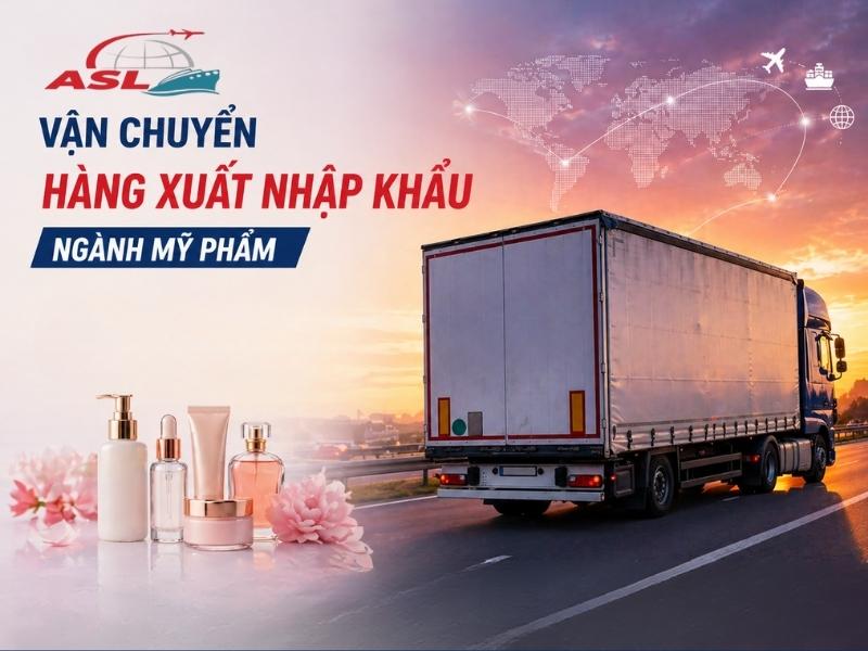 Vận Chuyển Hàng Xuất Nhập Khẩu Ngành Mỹ Phẩm | ASL Việt Nam