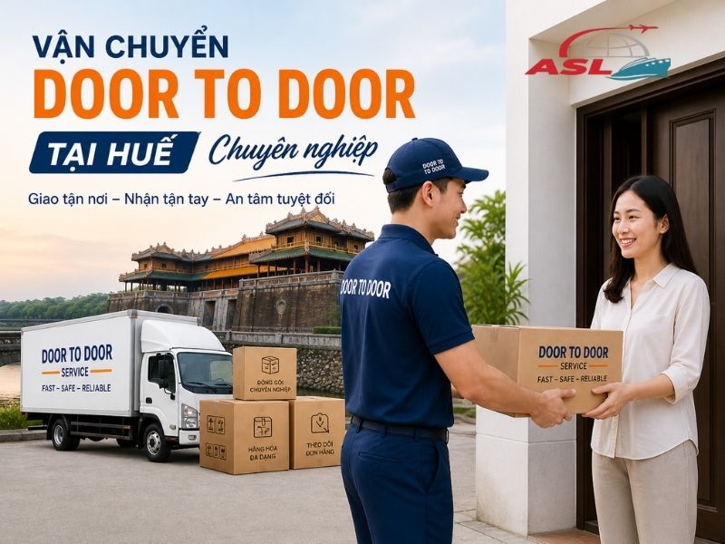 Vận Chuyển Door to Door Tại Huế Chuyên Nghiệp | ASL Việt Nam