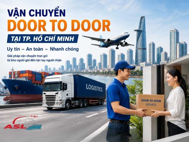 Vận Chuyển Door to Door Tại TP. Hồ Chí Minh Uy Tín | ASL Việt Nam