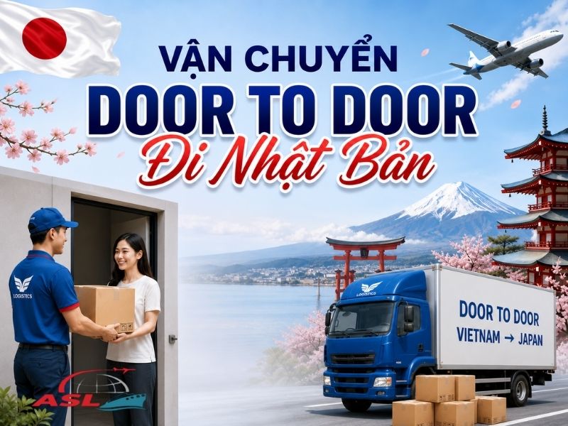 Vận Chuyển Door to Door Đi Nhật Bản Uy Tín | ASL Việt Nam