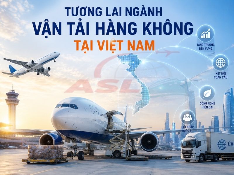 Tương Lai Ngành Vận Tải Hàng Không Tại Việt Nam | ASL Việt Nam