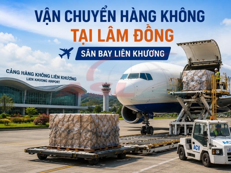 Vận Chuyển Hàng Không Tại Lâm Đồng Sân Bay Liên Khương | ASL Việt Nam