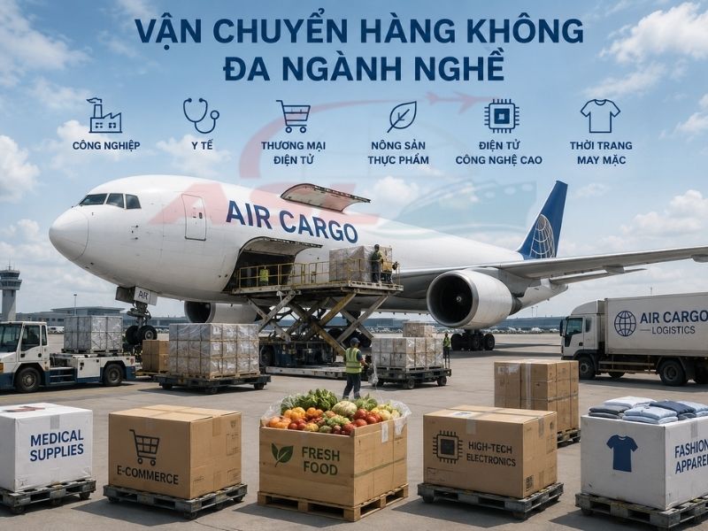 Vận Chuyển Hàng Không Đa Ngành Nghề 2026 | ASL Việt Nam