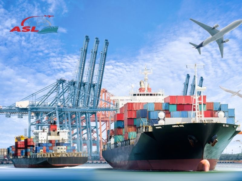 Vận Chuyển Đường Biển So Với Hàng Không | ASL Việt Nam