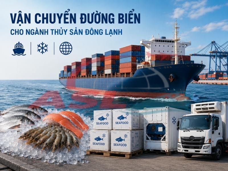 Vận Chuyển Đường Biển Cho Ngành Thủy Sản Đông Lạnh | ASL Việt Nam