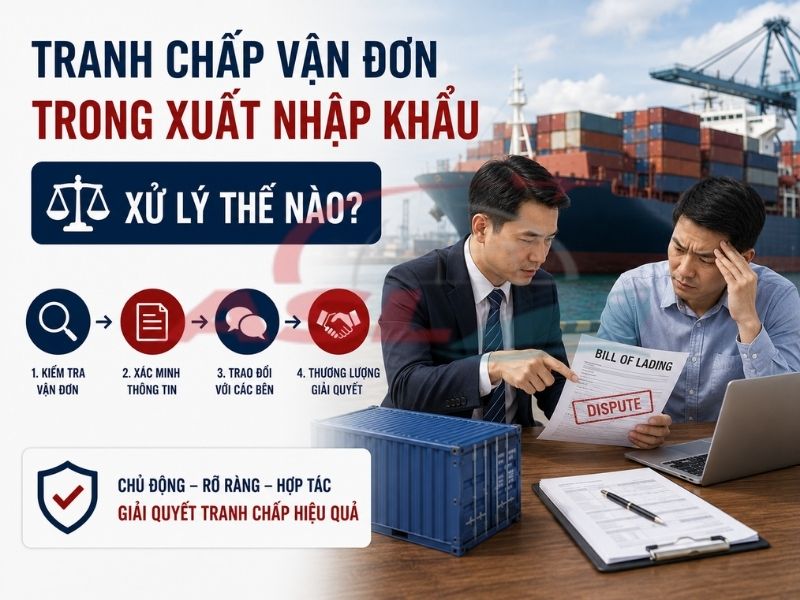 Tranh Chấp Vận Đơn Trong Xuất Nhập Khẩu Xử Lý Thế Nào? 2026 | ASL Việt Nam