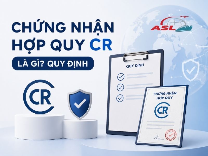 Chứng Nhận Hợp Quy CR Là Gì? Quy Định 2026 | ASL Việt Nam