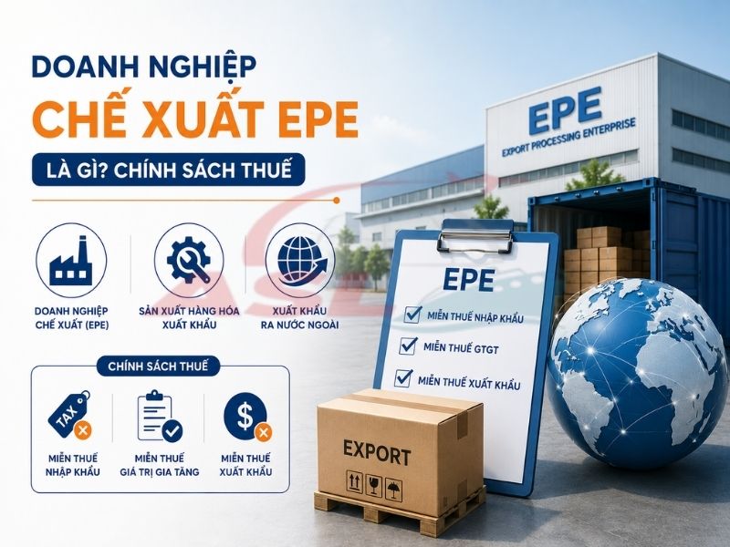 Doanh Nghiệp Chế Xuất EPE Là Gì? Chính Sách Thuế 2026 | ASL Việt Nam