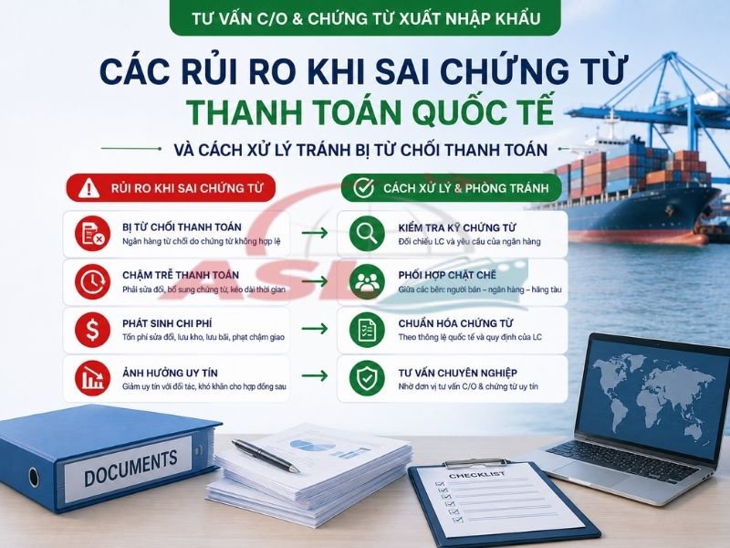 Sai Chứng Từ Thanh Toán Quốc Tế Có Sao Không? 2026 | ASL Việt Nam