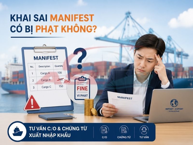 Khai Sai Manifest Có Bị Phạt Không? 2026 | ASL Việt Nam