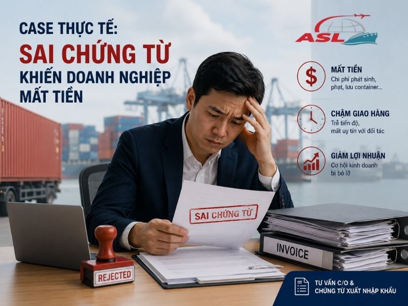 Case Thực Tế: Sai Chứng Từ Khiến Doanh Nghiệp Mất Tiền 2026 | ASL Vietnam