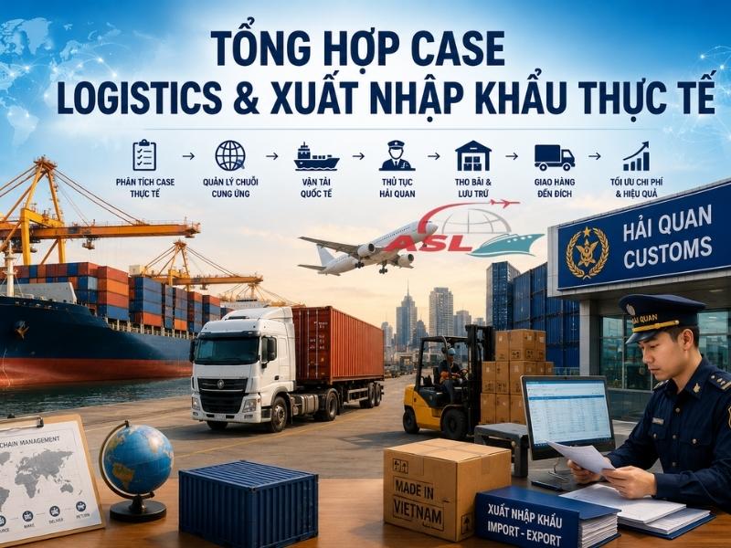 Tổng Hợp Case Logistics & Xuất Nhập Khẩu Thực Tế Doanh Nghiệp | ASL Việt Nam