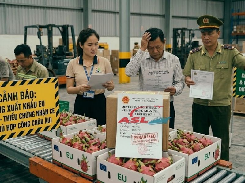 Case Thực Tế: Xuất Khẩu Đi EU Thiếu Chứng Nhận CE 2026 | ASL Việt Nam