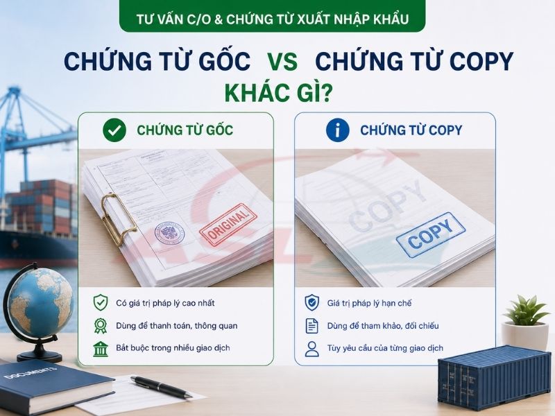 Chứng Từ Gốc Và Chứng Từ Copy Khác Gì? 2026 | ASL Việt Nam