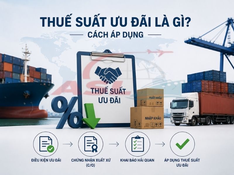 Thuế Suất Ưu Đãi Là Gì? Cách Áp Dụng 2026 | ASL Việt Nam
