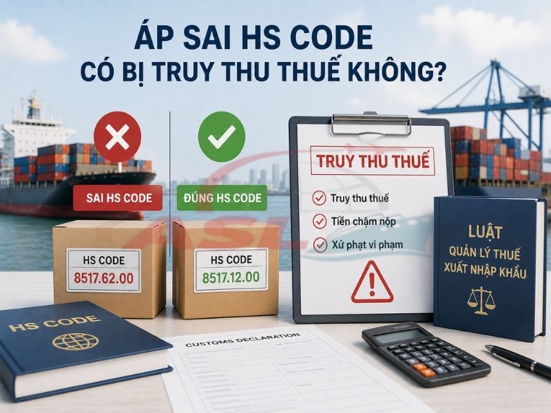 Áp Sai HS Code Có Bị Truy Thu Thuế Không? 2026 | ASL Việt Nam
