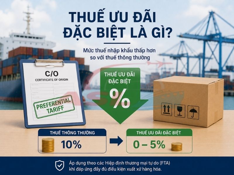 Thuế Ưu Đãi Đặc Biệt Là Gì? 2026 | ASL Việt Nam