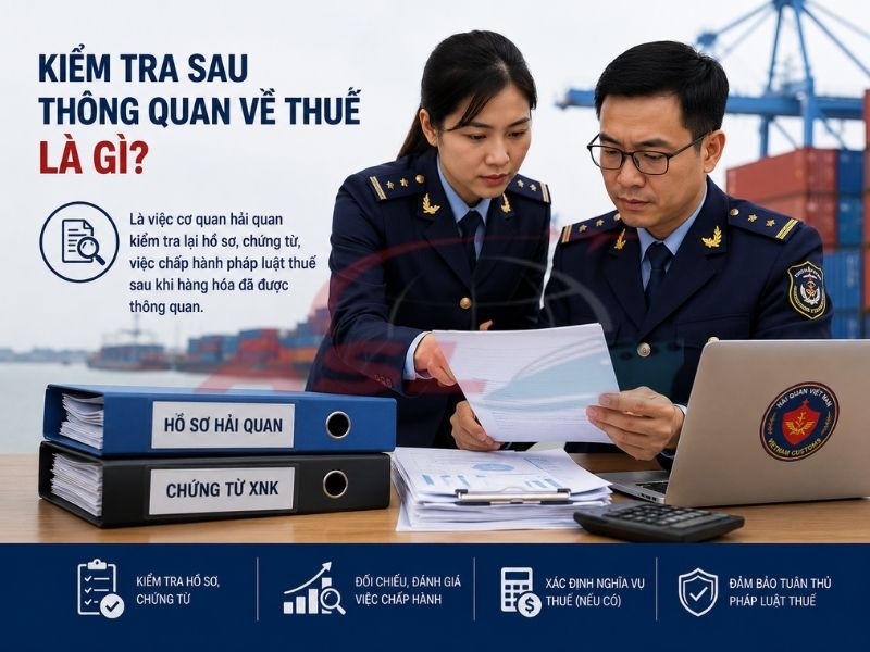 Kiểm Tra Sau Thông Quan Về Thuế Là Gì? 2026 | ASL Việt Nam