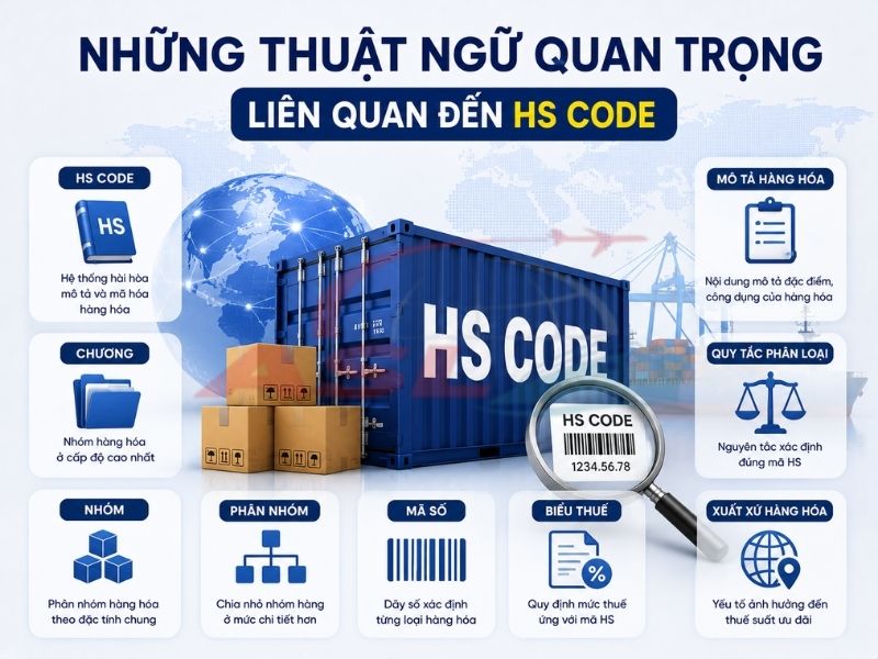 Những Thuật Ngữ Quan Trọng Liên Quan Đến HS Code 2026 | ASL Việt Nam