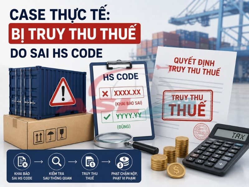 Case Thực Tế: Bị Truy Thu Thuế Do Sai HS Code 2026 | ASL Việt Nam