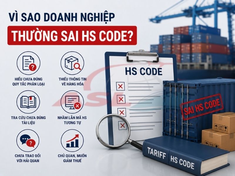 Vì Sao Doanh Nghiệp Thường Sai HS Code? 2026 | ASL Việt Nam