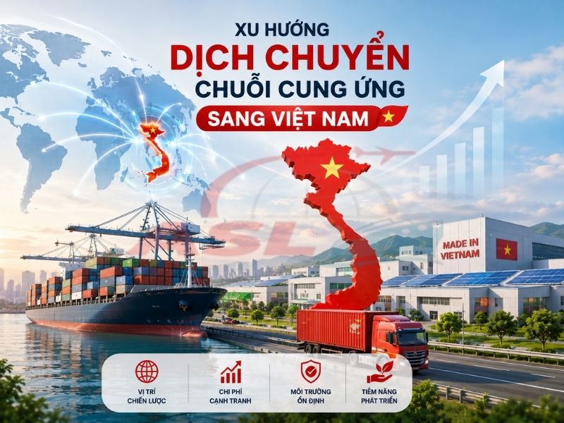 Xu Hướng Dịch Chuyển Chuỗi Cung Ứng Sang Việt Nam 2026 | ASL Việt Nam