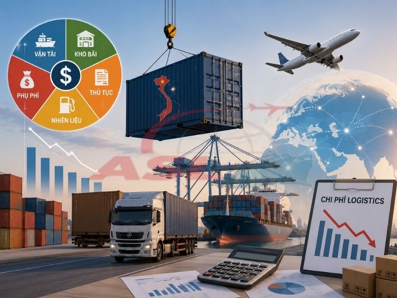 Doanh Nghiệp Việt Và Bài Toán Chi Phí Logistics 2026 | ASL Việt Nam