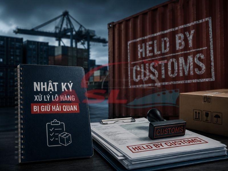 Nhật Ký Xử Lý Lô Hàng Bị Giữ Hải Quan | ASL Việt Nam