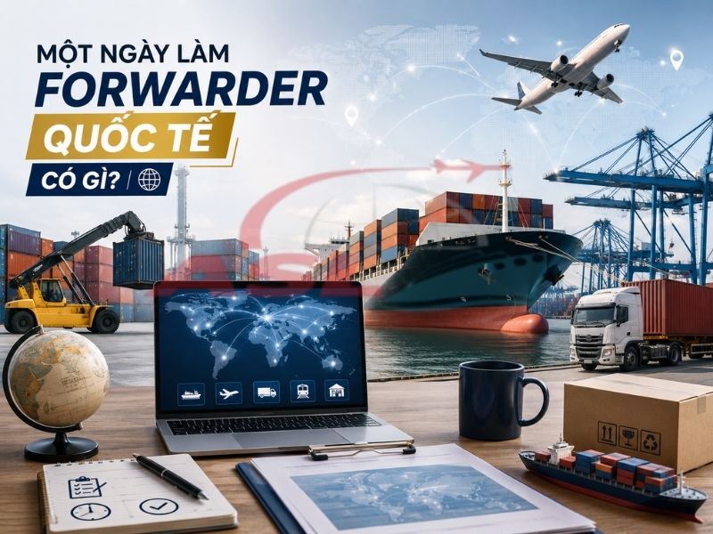 Một Ngày Làm Forwarder Quốc Tế Có Gì? | ASL Việt Nam