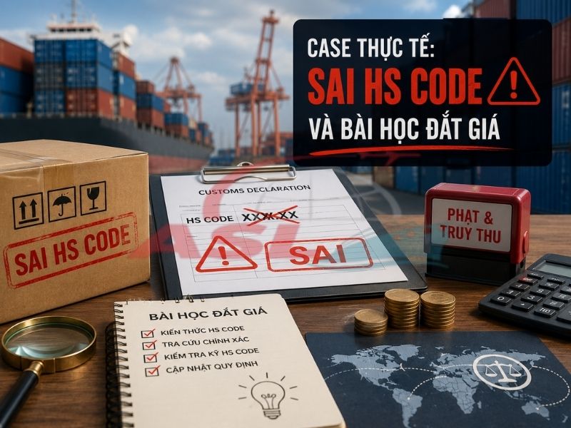 Case Thực Tế: Sai HS Code Và Bài Học Đắt Giá | ASL Việt Nam
