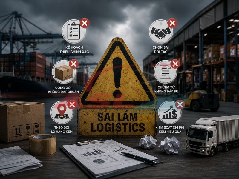 Những Sai Lầm Logistics Doanh Nghiệp Hay Gặp | ASL Việt Nam