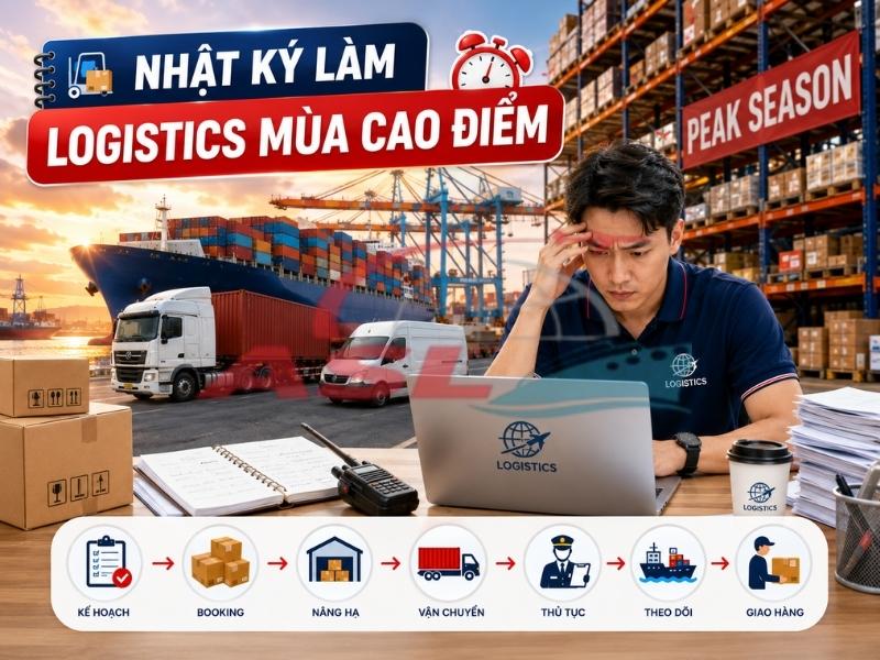 Nhật Ký Làm Logistics Mùa Cao Điểm | ASL Việt Nam