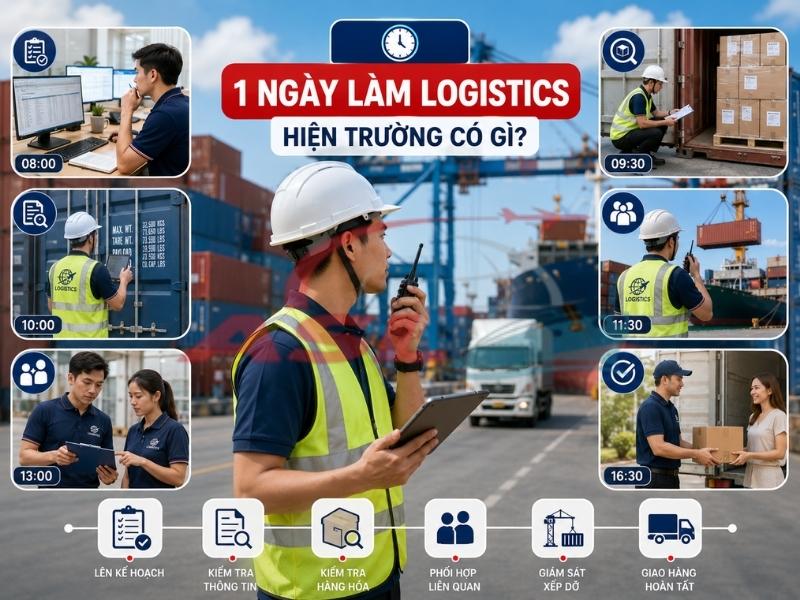 Một Ngày Làm Logistics Hiện Trường Có Gì? | ASL Việt Nam