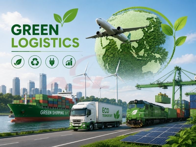 Báo Cáo Xu Hướng Logistics Xanh 2026 | ASL Việt Nam