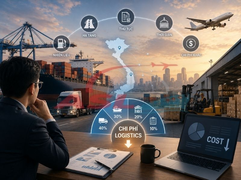 Góc Nhìn Doanh Nghiệp Về Chi Phí Logistics Tại Việt Nam 2026 | ASL Việt Nam