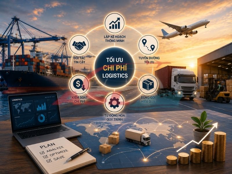 Giải Pháp Tối Ưu Chi Phí Logistics Cho Doanh Nghiệp 2026 | ASL Việt Nam