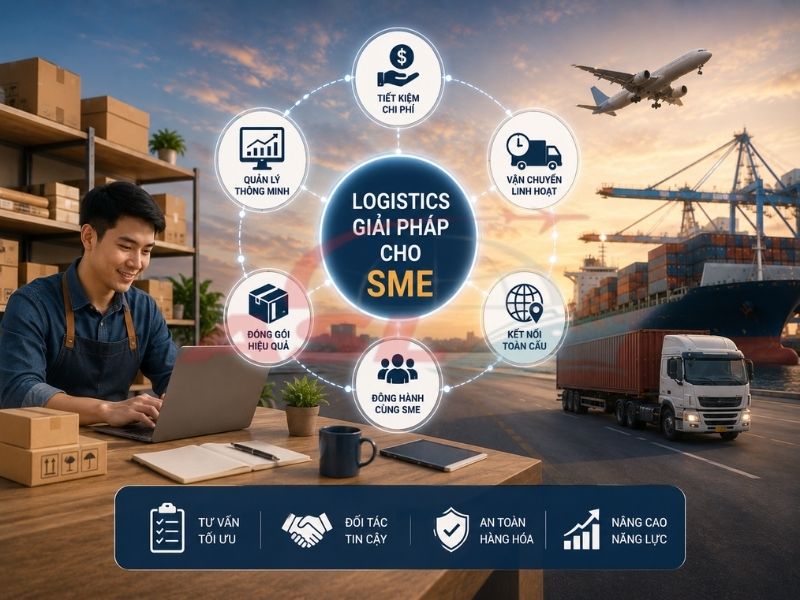Giải Pháp Logistics Cho Doanh Nghiệp SME 2026 | ASL Việt Nam