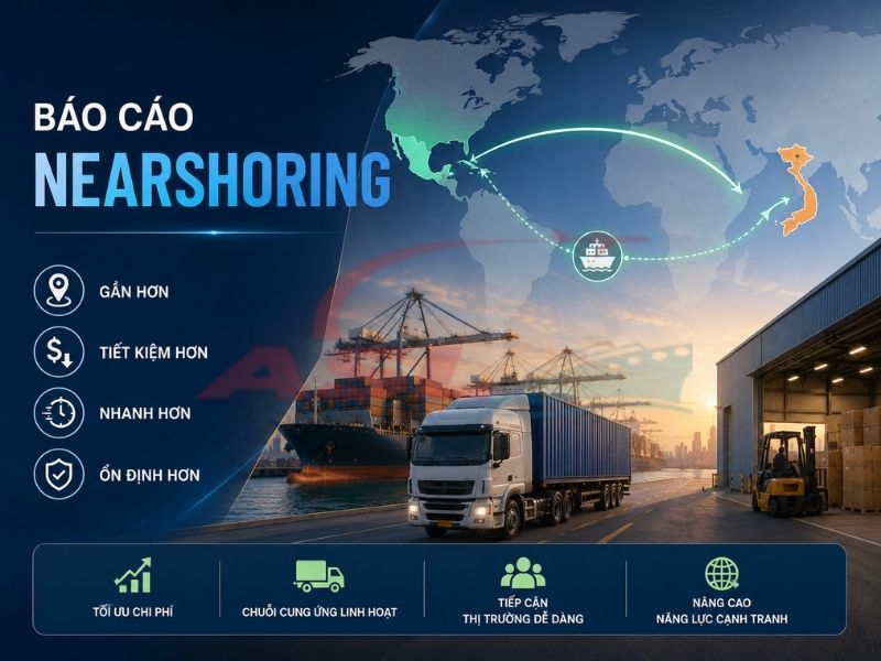 Báo Cáo Nearshoring 2026 | ASL Việt Nam