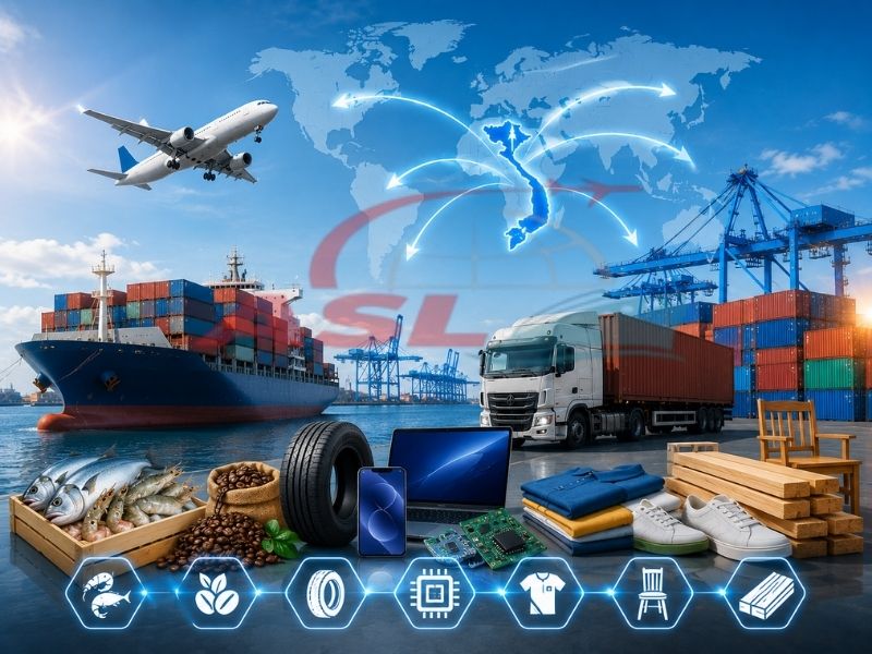 Báo Cáo Hàng Hóa Xuất Khẩu Chủ Lực 2026 | ASL Việt Nam