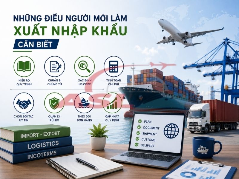 Những Điều Người Mới Làm Xuất Nhập Khẩu Cần Biết 2026 | ASL Việt Nam