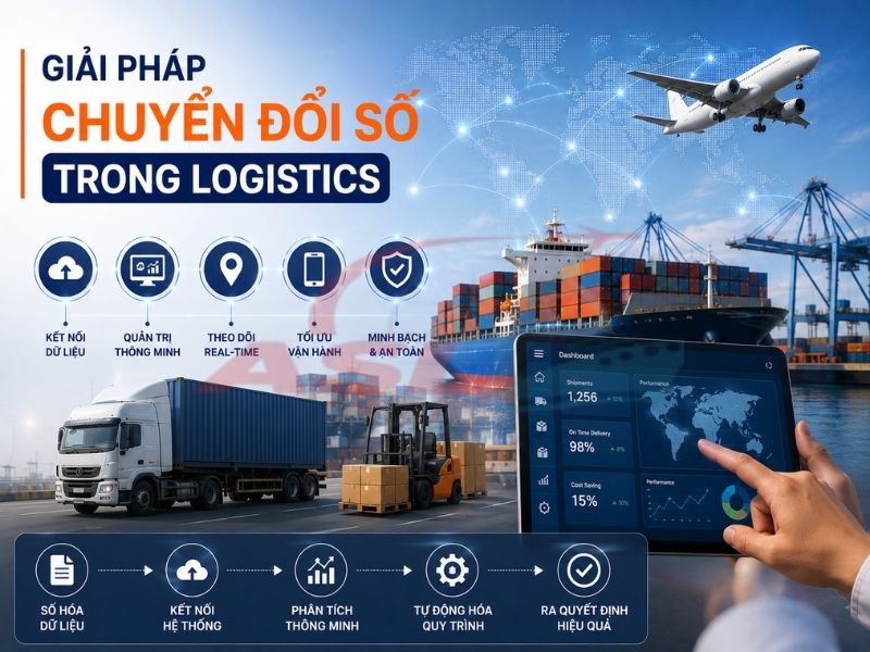 Giải Pháp Chuyển Đổi Số Trong Logistics 2026 | ASL Việt Nam