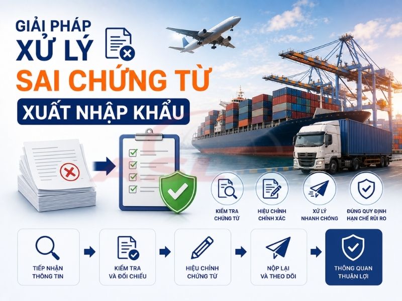 Giải Pháp Xử Lý Sai Chứng Từ Xuất Nhập Khẩu 2026 | ASL Việt Nam
