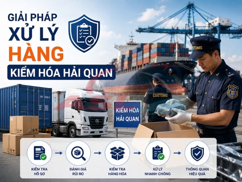 Giải Pháp Xử Lý Hàng Kiểm Hóa Hải Quan 2026 | ASL Việt Nam