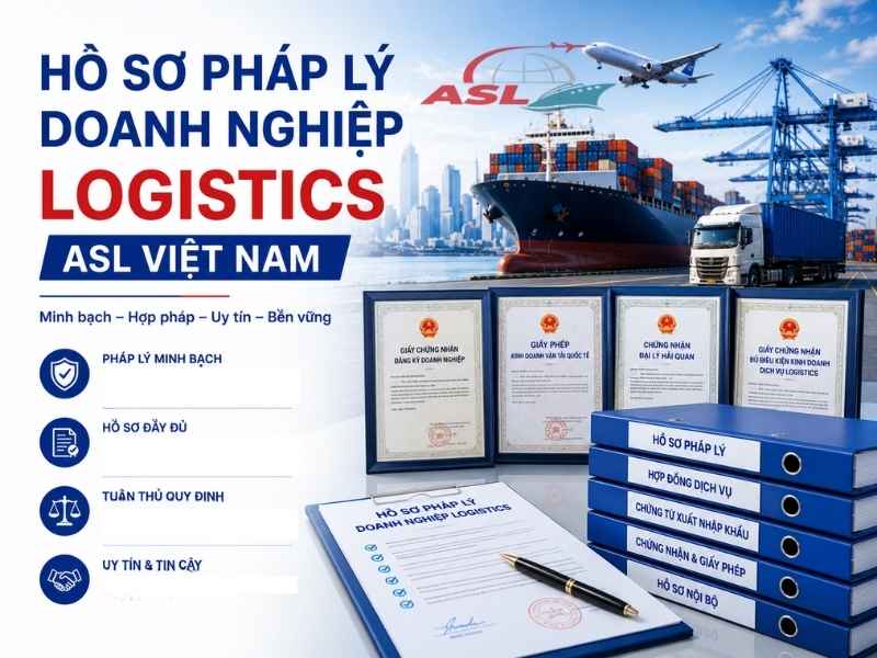 Hồ Sơ Pháp Lý Doanh Nghiệp Logistics ASL Việt Nam 2026