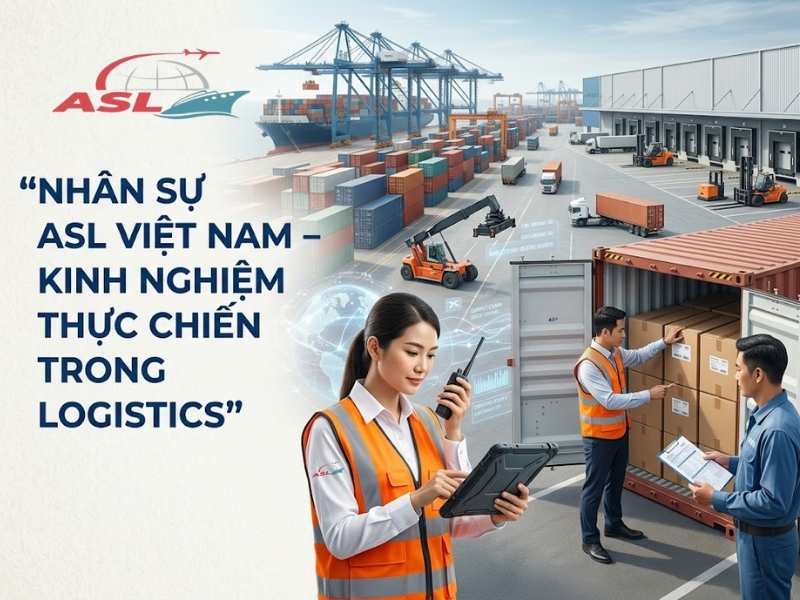 Nhân Sự ASL Việt Nam – Kinh Nghiệm Thực Chiến Trong Logistics 2026