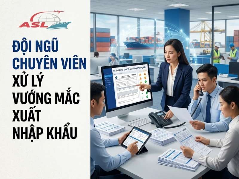 Đội Ngũ Chuyên Viên Xử Lý Vướng Mắc Xuất Nhập Khẩu 2026 | ASL Việt Nam