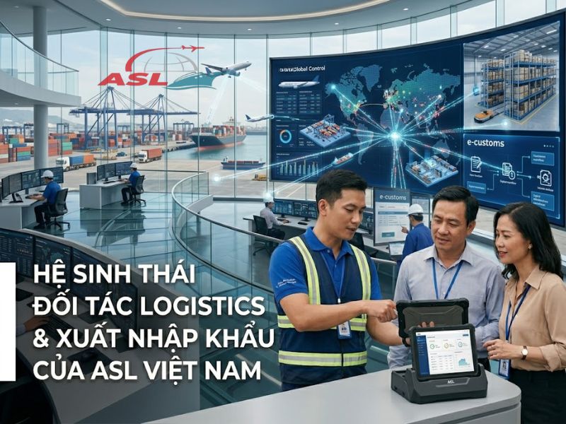 Hệ Sinh Thái Đối Tác Logistics & Xuất Nhập Khẩu Của ASL Việt Nam 2026