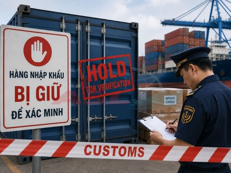 Hàng Nhập Khẩu Bị Giữ Để Xác Minh | ASL Việt Nam